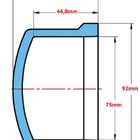 Cap / Tampão Soldável 75mm Krona - Unico