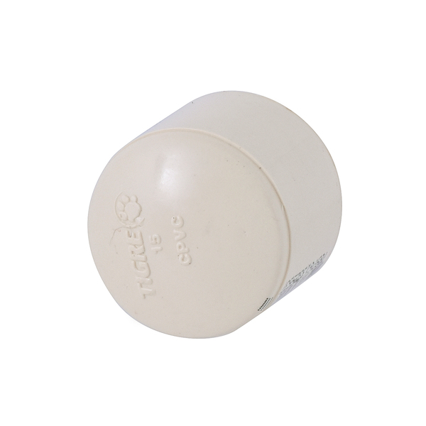 Cap CPVC Liso para Condução de Água Quente 15mm ou 1/2" Tigre