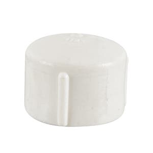 Cap PVC Branco Roscável 1/2