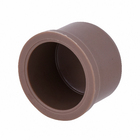 Cap Soldável Marrom 32mm 1" Plastilit