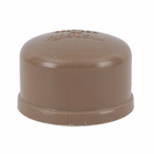 Cap Soldável Marrom 60mm 2" Tigre