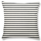 Capa 45 X 45 Cm  Essence Listras Jacquard Pt  Lartex