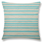 Capa 45 X 45 Cm  Jacquard Savana Listras Jacquard Az  Lartex