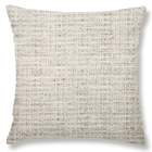 Capa 45 X 45 Cm  Organic Jacquard Bege  Lartex