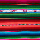 Capa Almofada Aguayo Retangular Listras Coloridas