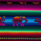 Capa Almofada Aguayo Retangular Passarinhos