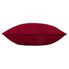Capa Almofada Algodão Liso Vinho 45x45cm Com Viés