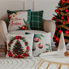 Capa Almofada Bolas Natalina 43x43cm