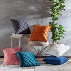 Capa Almofada Cantonê Laranja 40x40cm