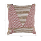 Capa Almofada Clean Triangulo 45X45cm Rosa