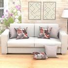 Capa Almofada Decoração Bege 2 Unidades 45cm X 45cm Tecido Ja