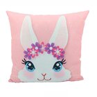 Capa Almofada Decorativa Own Coelha Da Páscoa  Tecido Confort