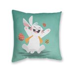 Capa Almofada Decorativa Own Coelho Da Páscoa Feliz Tecido Co