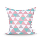 Capa Almofada Decorativa Rosê Kit Com 2 Unidades 45cm X 45cm