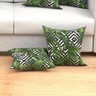 Capa Almofada Decorativa Verde 2 Unidades 45cm X 45cm Tecido