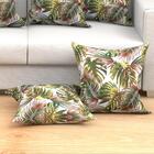 Capa Almofada Estampada Verde Atlanta 2 Unidades 60cm X 60cm