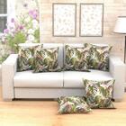 Capa Almofada Estampada Verde Atlanta 2 Unidades 60cm X 60cm