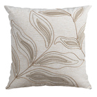 Capa Almofada Linho C/ Bordado E Fio Sisal 50x50cm Concept