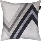 Capa Almofada Linho Luxo Decorativa 45x45cm Losango Branco