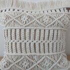 Capa Almofada Macramê Maiú