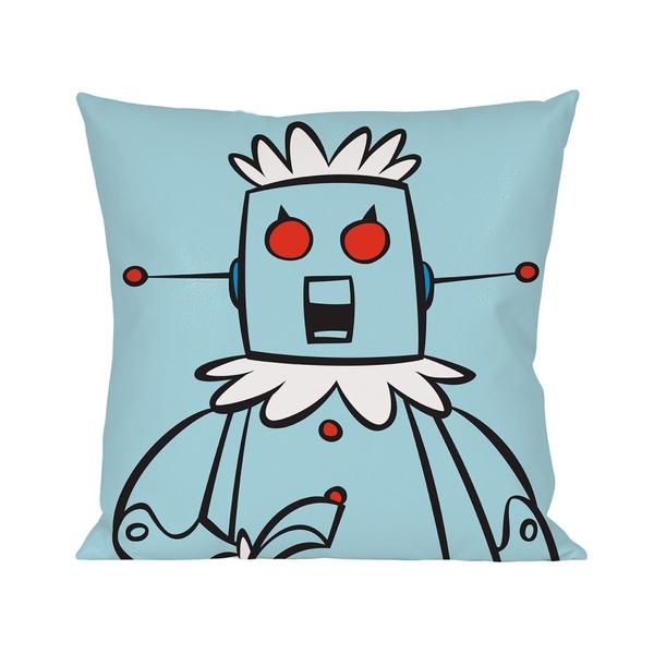 Capa Almofada Poliester Hb The Jetsons Rose Fd Azul