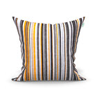 Capa Almofada Preta Estampada 6 Unidades 45cm X 45cm Com Zípe