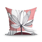 Capa Almofada Rosê Decorativa 3 Unidades 45cm X 45cm Com Zípe