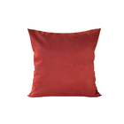 Capa Almofada Suede Vermelho Bordo