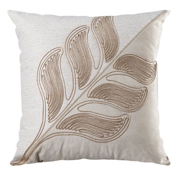 Capa Almofada Veludo Linho Com Bordado 50x50cm Concept