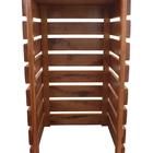 Capa Botijão De Gás Externa Em Madeira Maciça Natural