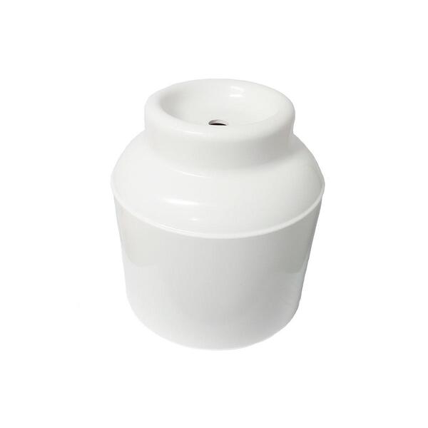 Capa Botijão De Gás Plástica Branca - Astra, Opção: Branco(a)