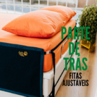 Capa Casal Cama Box E Arranhador Para Gatos Cinza