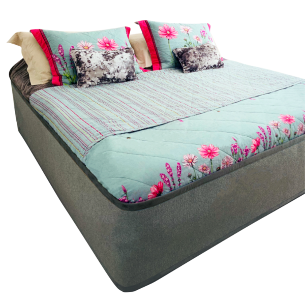 Capa Casal Cama Box E Arranhador Para Gatos Cinza