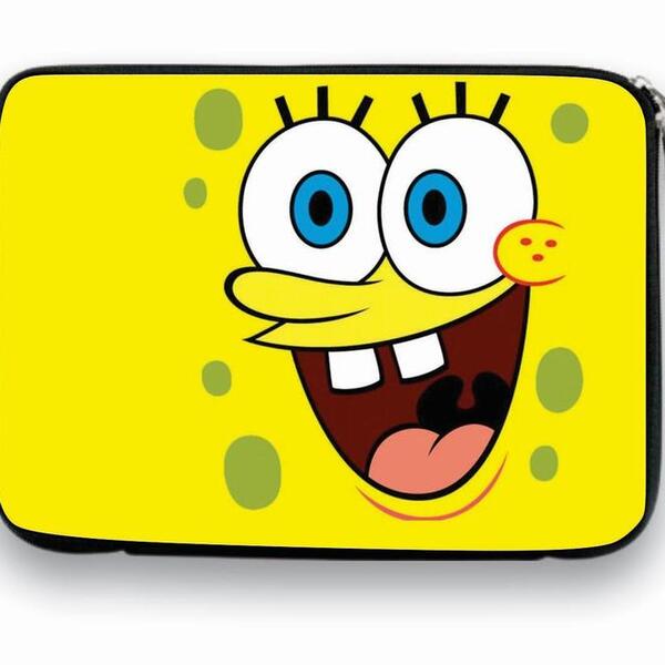 Capa Case Notebook 14 Personalizado Bob Esponja Animado