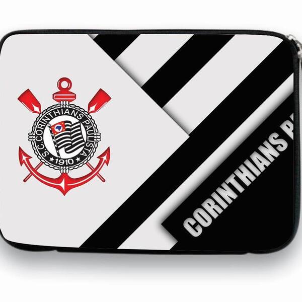 Capa Case Notebook 14 Personalizado Corinthians Paulista