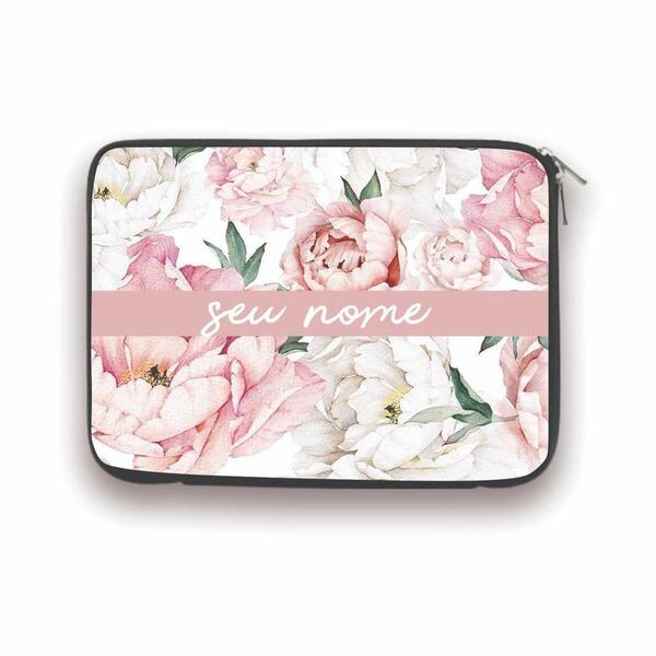 Capa Case Notebook 14 Personalizado Floral Nome | Leroy Merlin