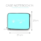 Capa Case Notebook 14 Personalizado Husk Colorido