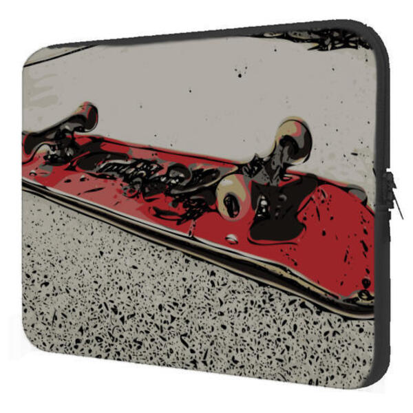Capa Case Notebook 14 Personalizado Skate Vermelho