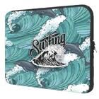 Capa Case Notebook 14 Personalizado Surf Surfing Golfinhos