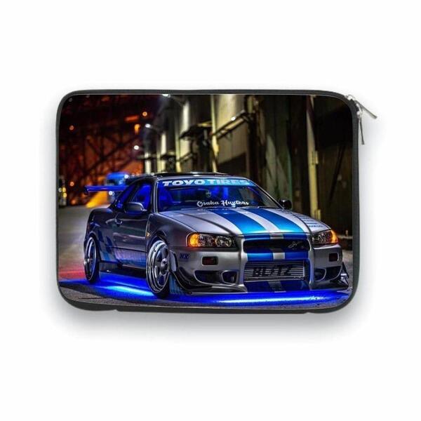 Capa Case Notebook 15,6 The Fast And The Furious Carro Azul