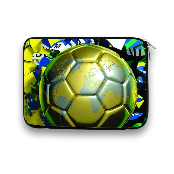 Capa Case Notebook 15 6 Personalizado Bola Futebol Brasil