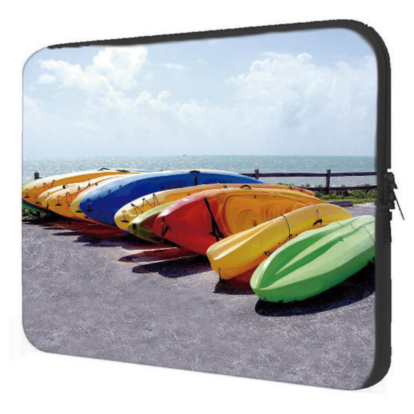 Capa Case Notebook 15.6 Personalizado Canoas Coloridas