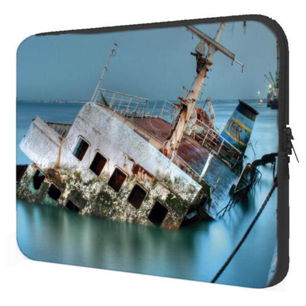 Capa Case Notebook 15.6 Personalizado Navio Náufragado