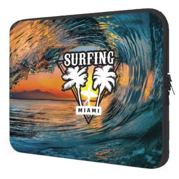 Capa Case Notebook 15 6 Personalizado Surf Onda Miami