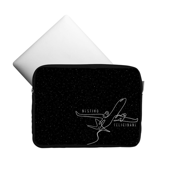 Capa Case Pasta Notebook Ate 13.3 Polegadas Destino Feliz
