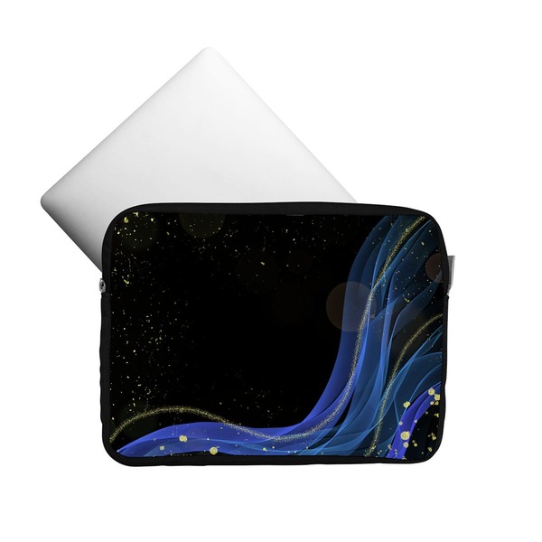 Capa Case Pasta Notebook Ate 13.3 Polegadas Moderno Azul