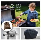 Capa Churrasqueira Compativel Kenton 2q  Marrom