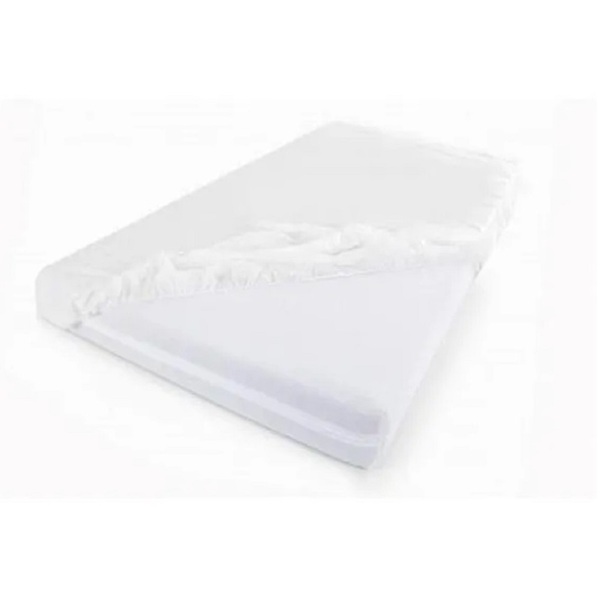 Capa Colchão Solteiro C/ Elástico Branca Fronha Antialérgico