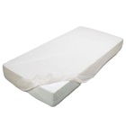 Capa Colchão Solteiro C/ Elástico Branca Fronha Antialérgico