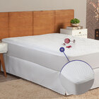 Capa Colchão Solteiro Impermeável Matelado Branco